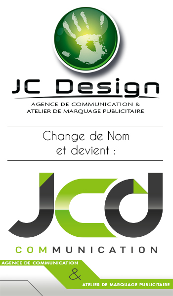 JC DESIGN Signarama Moulins signalétique enseigne panneau pub vitre teinté Moulins